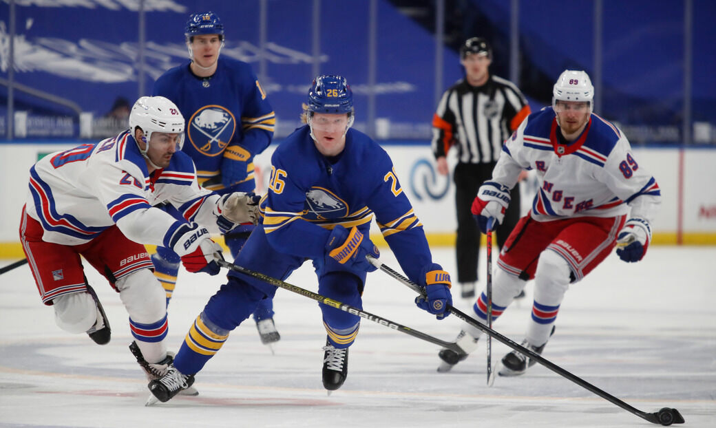 Sabres defeat Rangers 3-2 in shootout